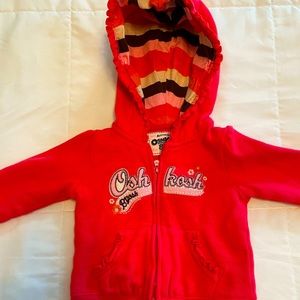 ✔️Oshkosh Infant Hoodie - Size 9 mo.
